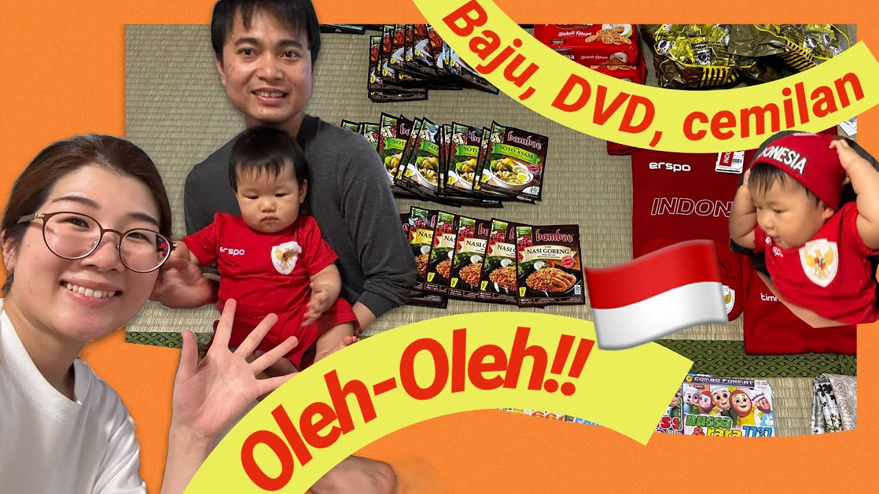 【membuka‼️】Ini oleh-oleh dari suami saya yang pulang dari perjalanan dinas di Indonesia ☝️😳⁉️