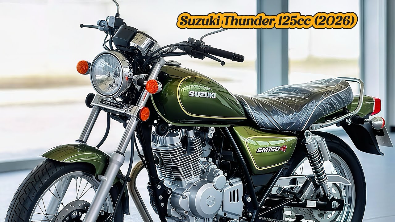 Suzuki Thunder 125cc (2026) &ndash; Full Review | Mileage, Features, Price & Launch Details | Hindi Review