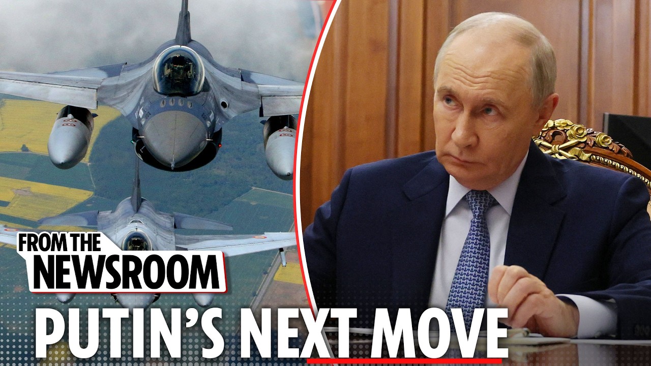 Red alert! Nato fighter jets shoot down drone over Lithuania