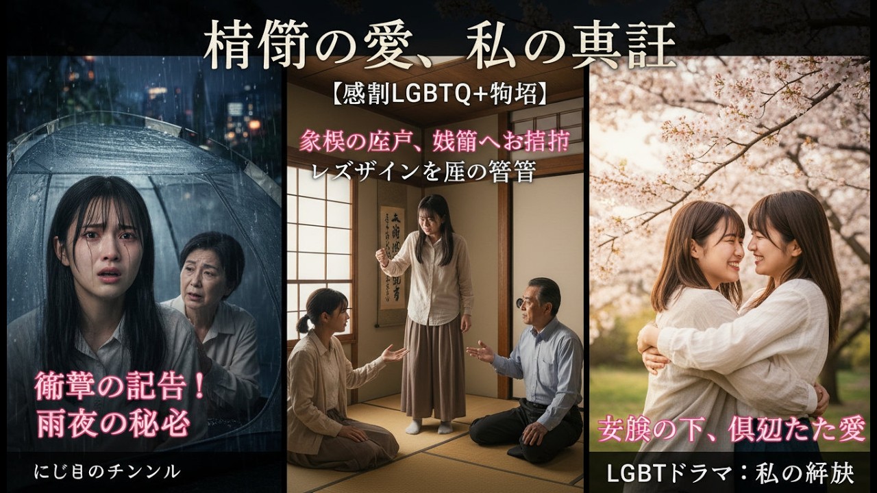 雨のテントで聞いた衝撃の告白――母の親友がかつて女性を愛していた事実が私の人生を壊した