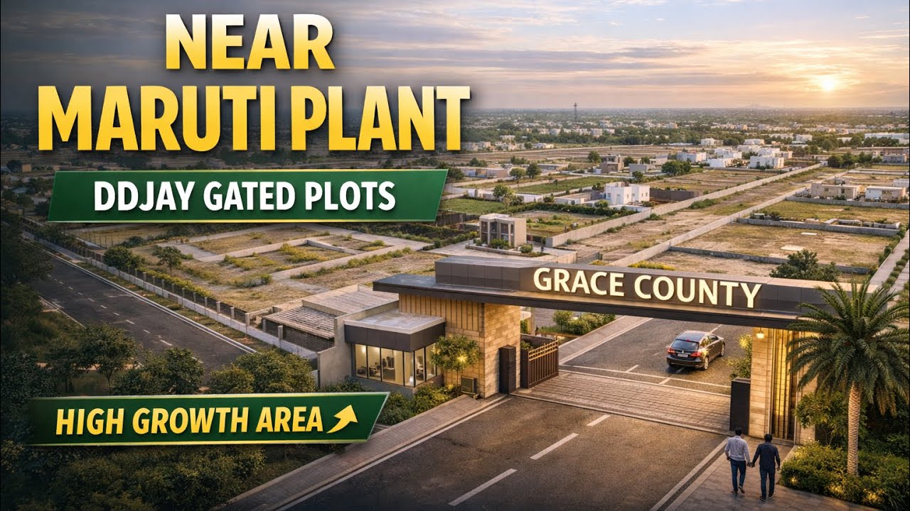 Kharkhoda Sector 7 Plots | Grace County DDJAY Township | Near IMT & KMP | #kharkhoda #plot #sonipat 