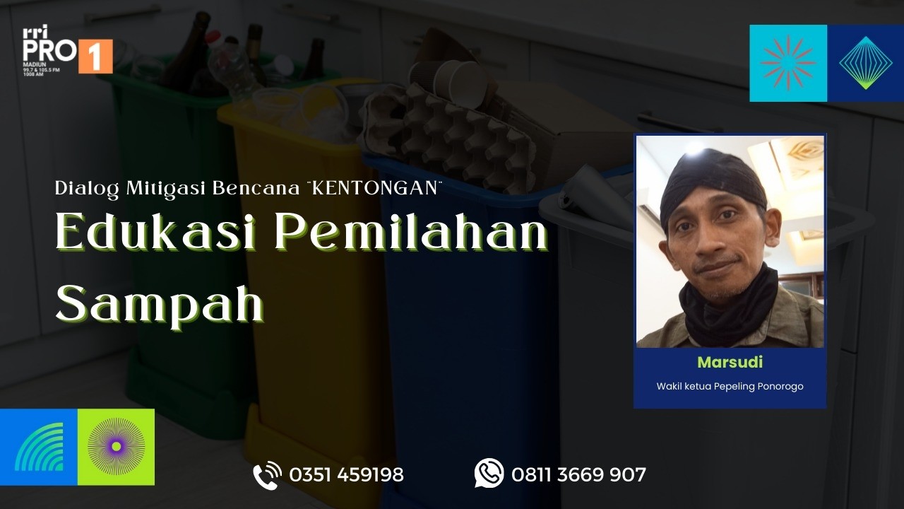 Dialog Mitigasi Bencana 'Kentongan' - Edukasi Pemilahan Sampah