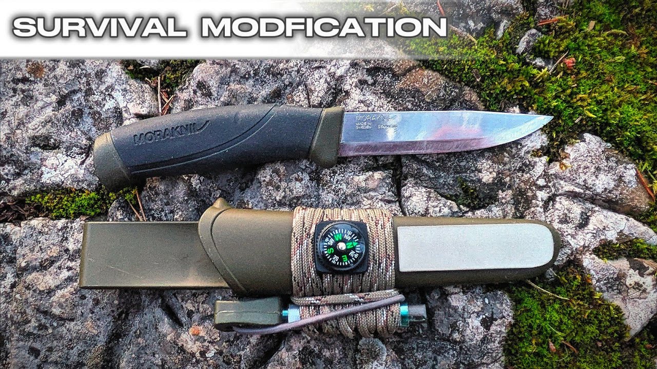 MORAKNIV COMPANION - DIY Bushcraft & Survival modification