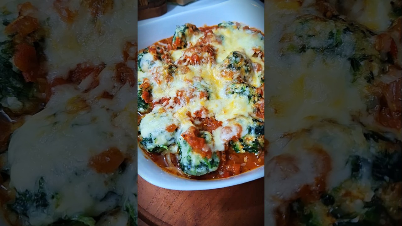 MALFATTIS DE RICOTA Y ESPINACA 🥬