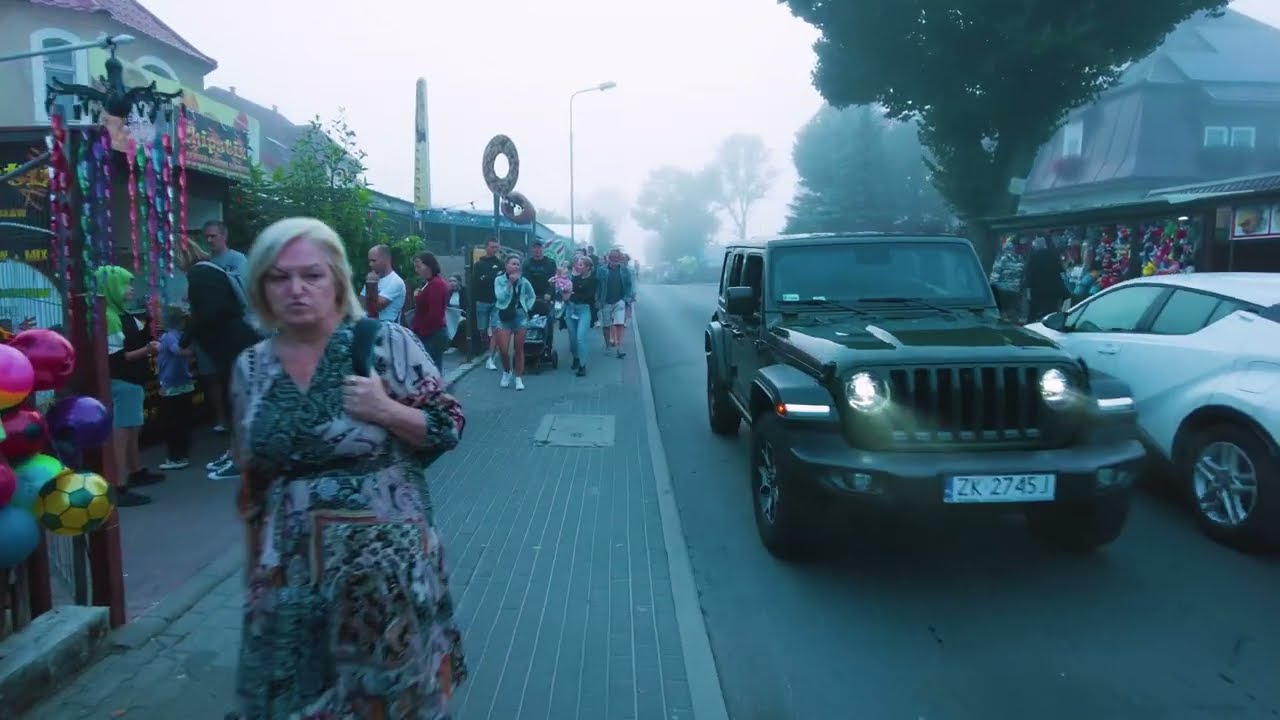 Wakacje w Sarbinowie! Najbardziej znana uliczka! [4k]