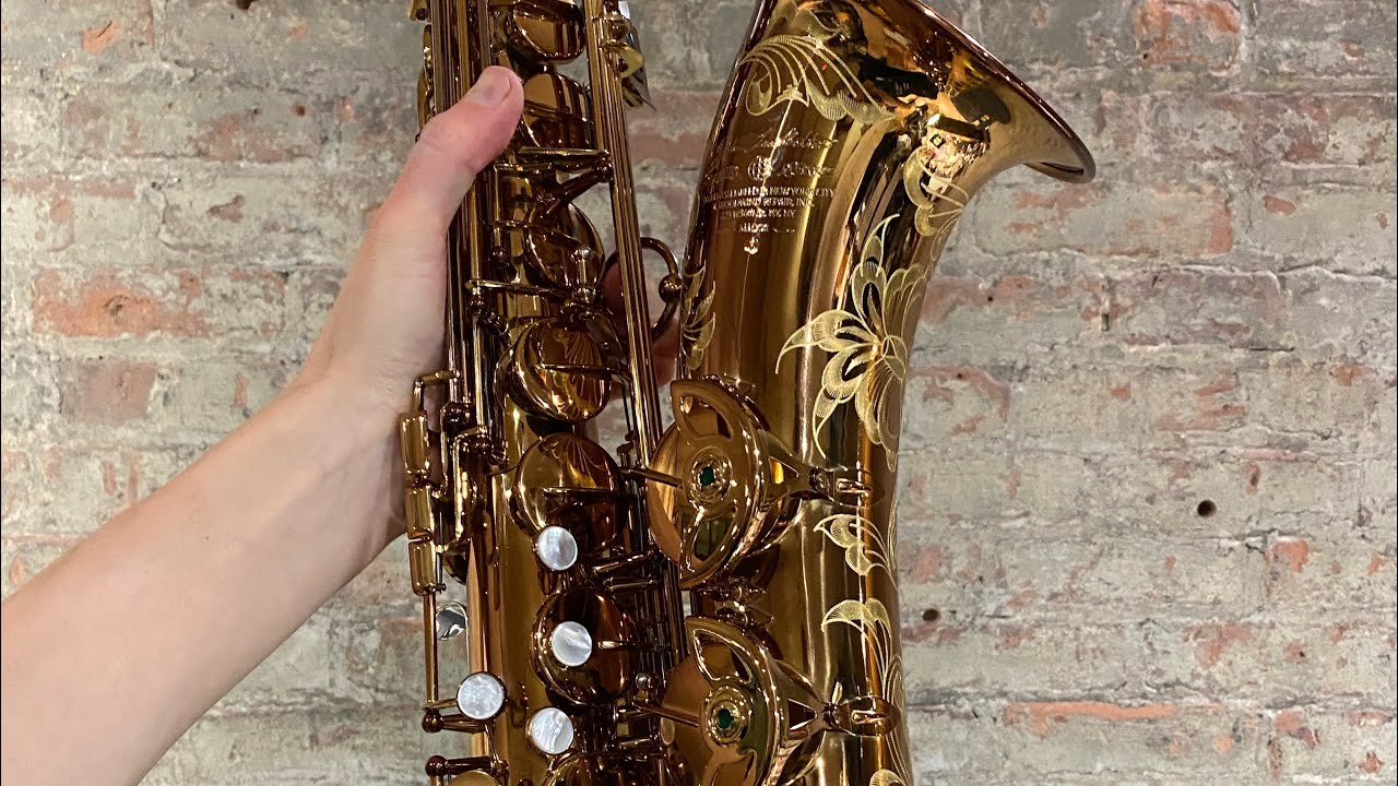 Sound Comparison JL Woodwinds Artist Edition Tenor Sax Cognac Lacquer VS Unlacquered which one wins?
