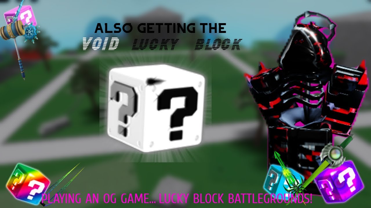 PLAYING LUCKYBLOCK BATTLEGROUNDS! | Lucky Block Battlegrounds #roblox #gameplay #luckyblock