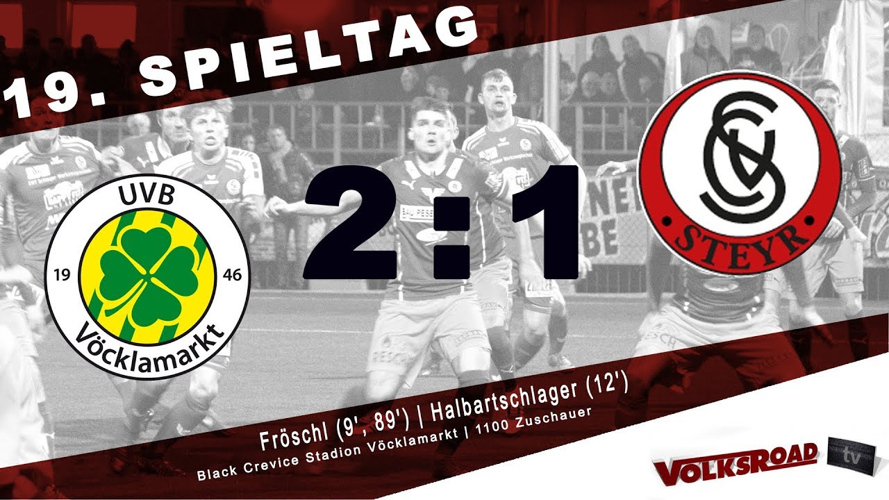 UVB Vöcklamarkt vs. SK Vorwärts Steyr 2:1 (1:1) | Spieltag 19
