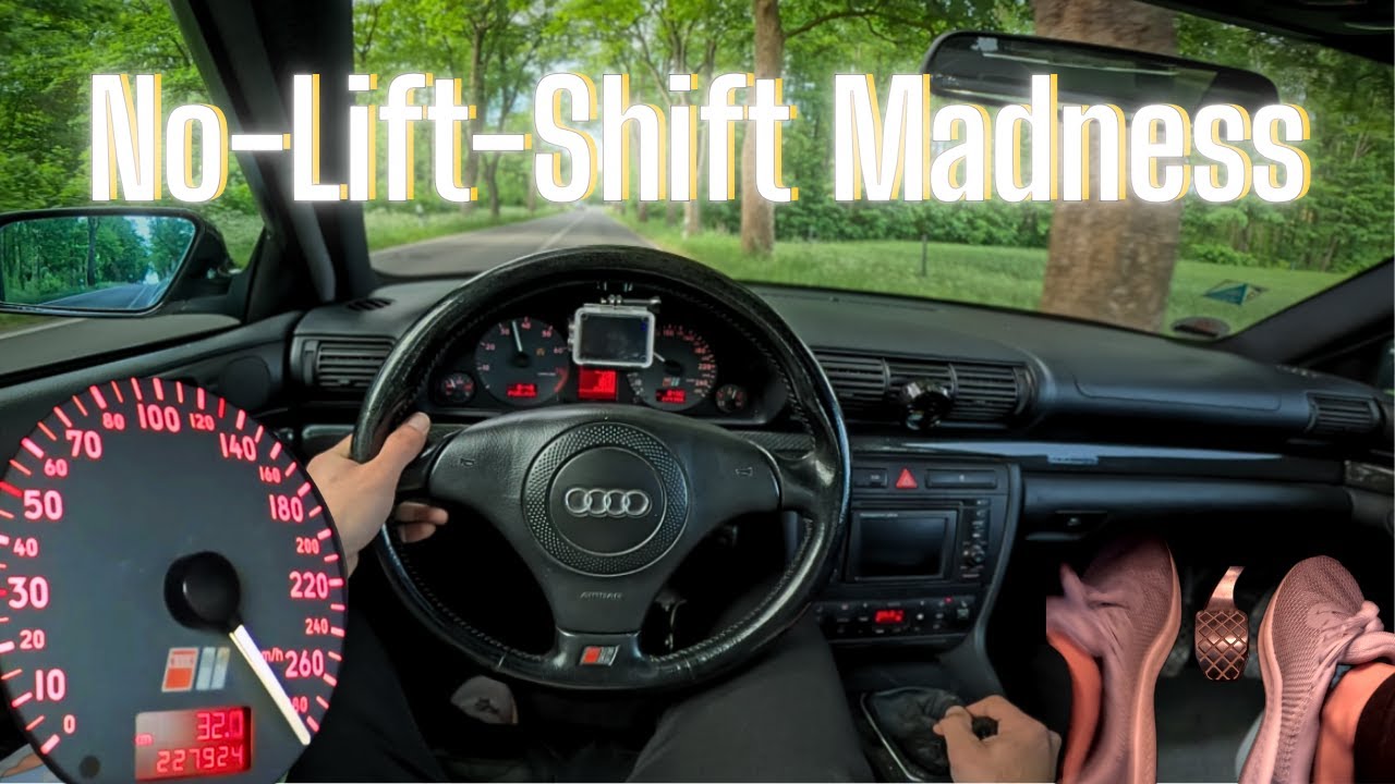 Audi S4 B5 POV: Brutal Shifts, Turbo Spool & Exhaust Notes