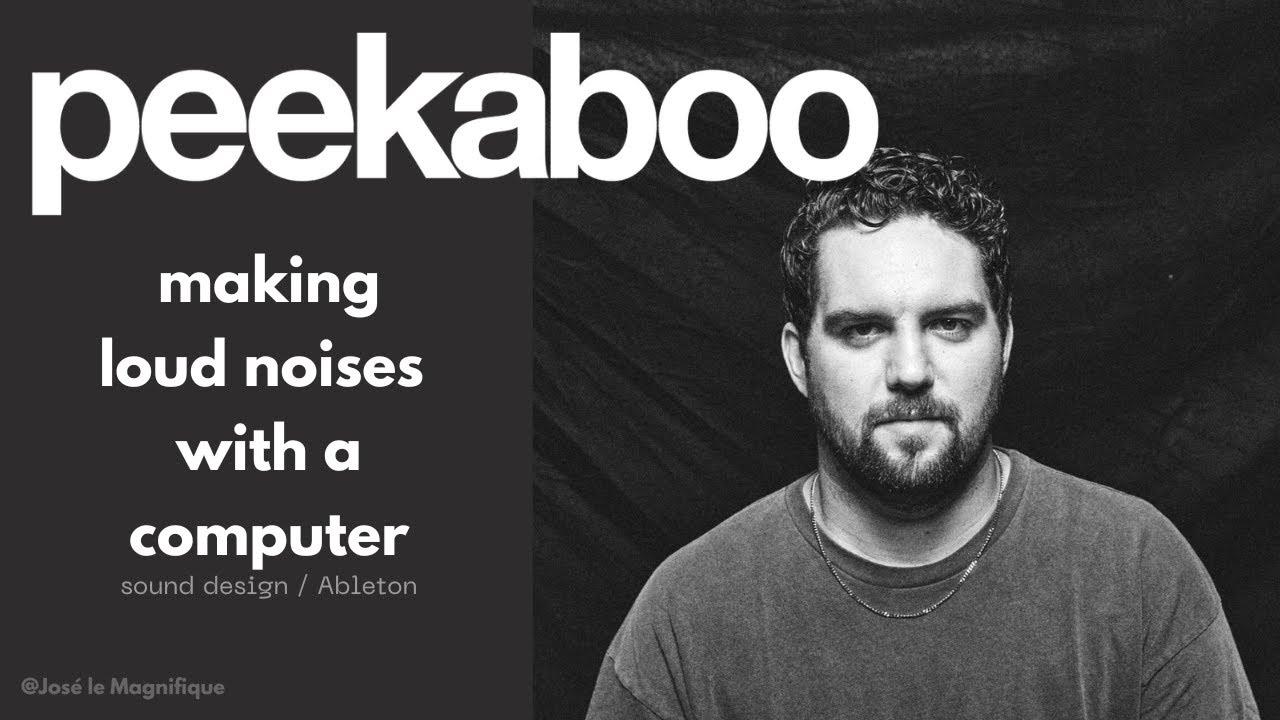 Peekaboo - making loud noises with a computer // Twitch Livestream (2024.07.10)