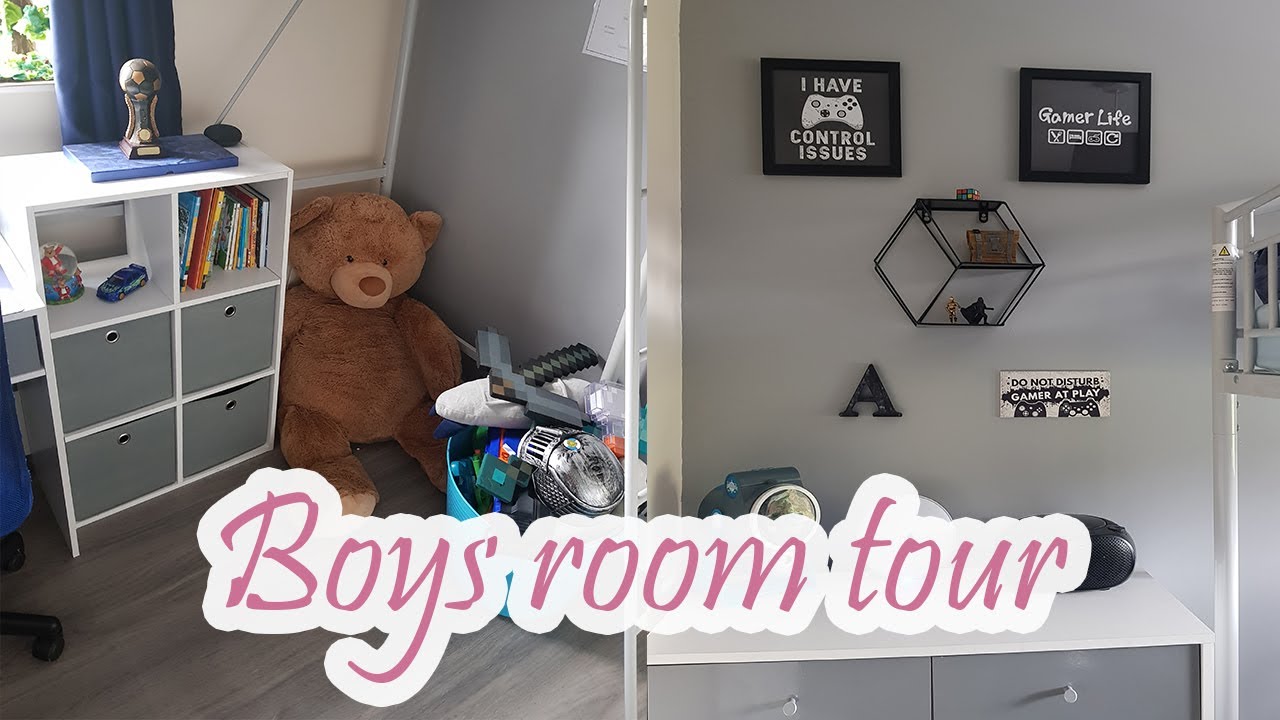 BOY'S ROOM TOUR | Sarah Dee