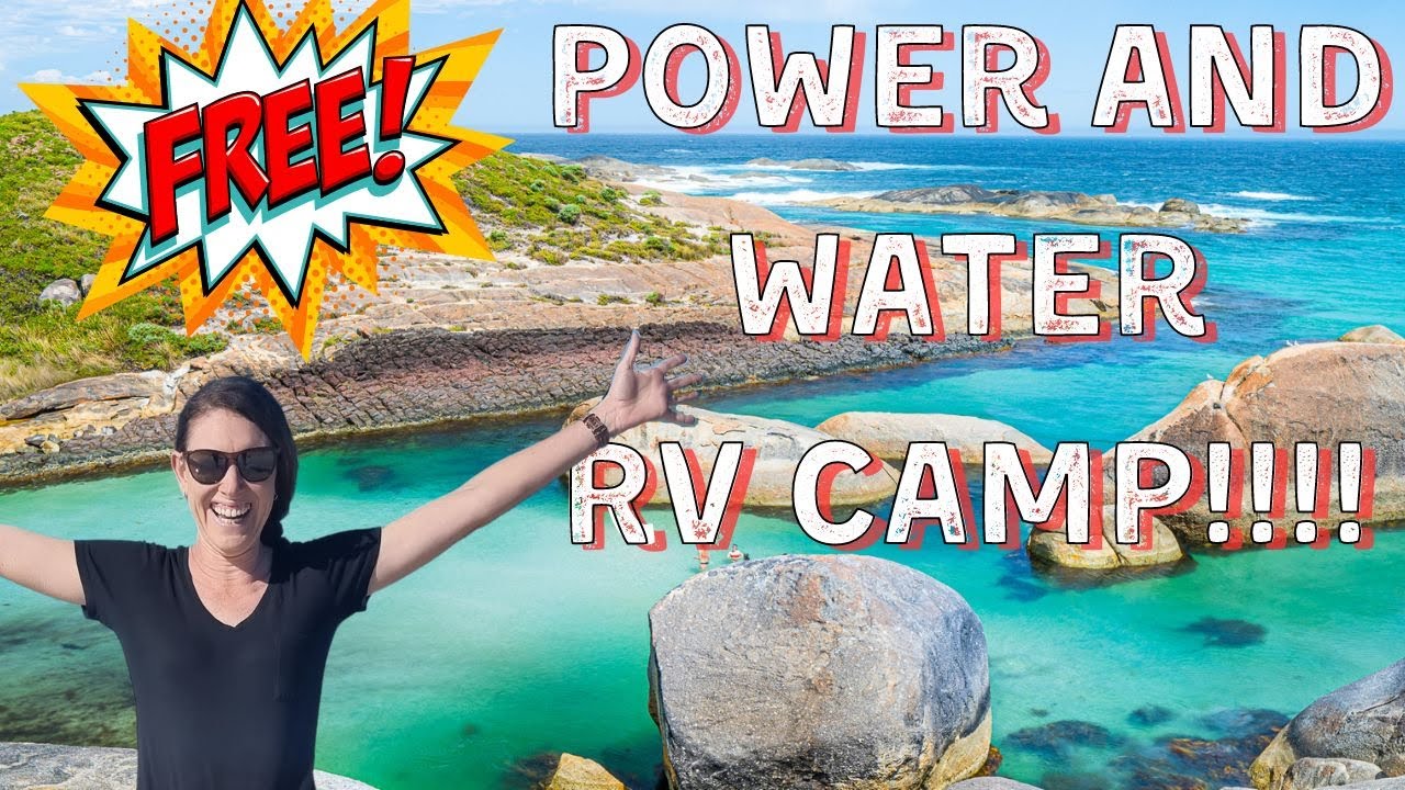 FREE POWER and WATER FREE CAMP!! / Greens Pool and Elephant Rocks / Travel Australia Vlog