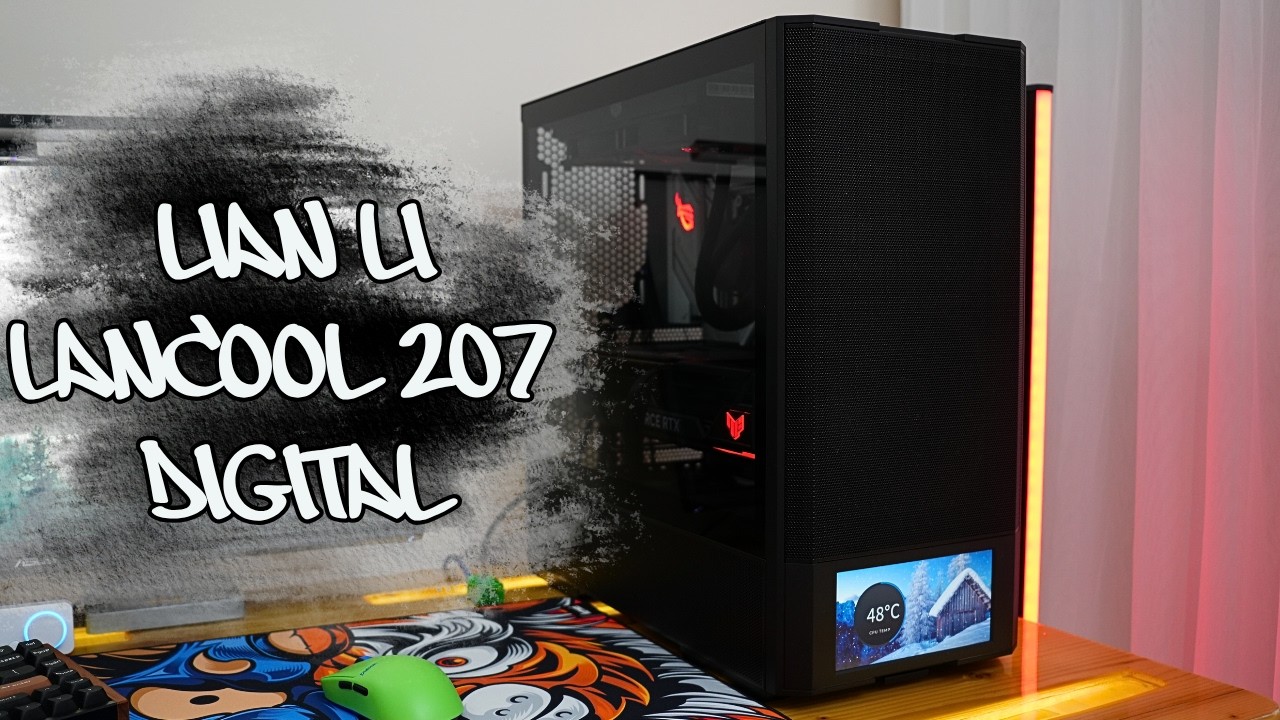 Hem Ucuz Hemde Ekranlı Kasa İsteyenler ❗ Lian-Li Lancool 207 Digital