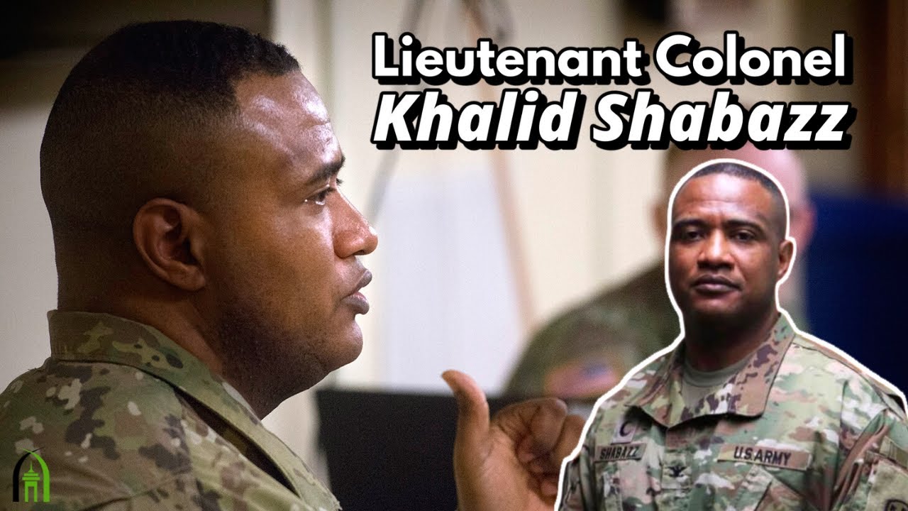 He Challenged a Muslim officer to a Public Debate - Lt. Col. Khallid Shabazz