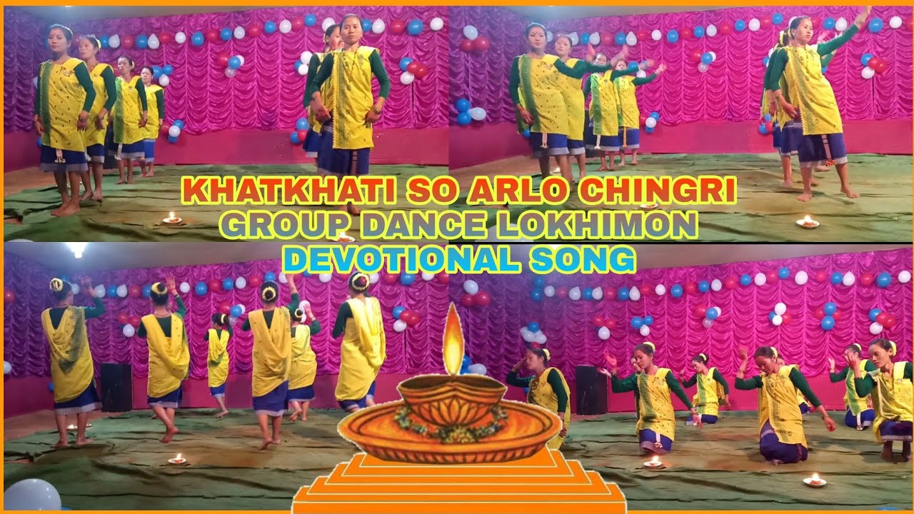 Om pusi pai hemphi//Khatkhati so arlo chingri group dance//Lokhimon Devotionel Song//
