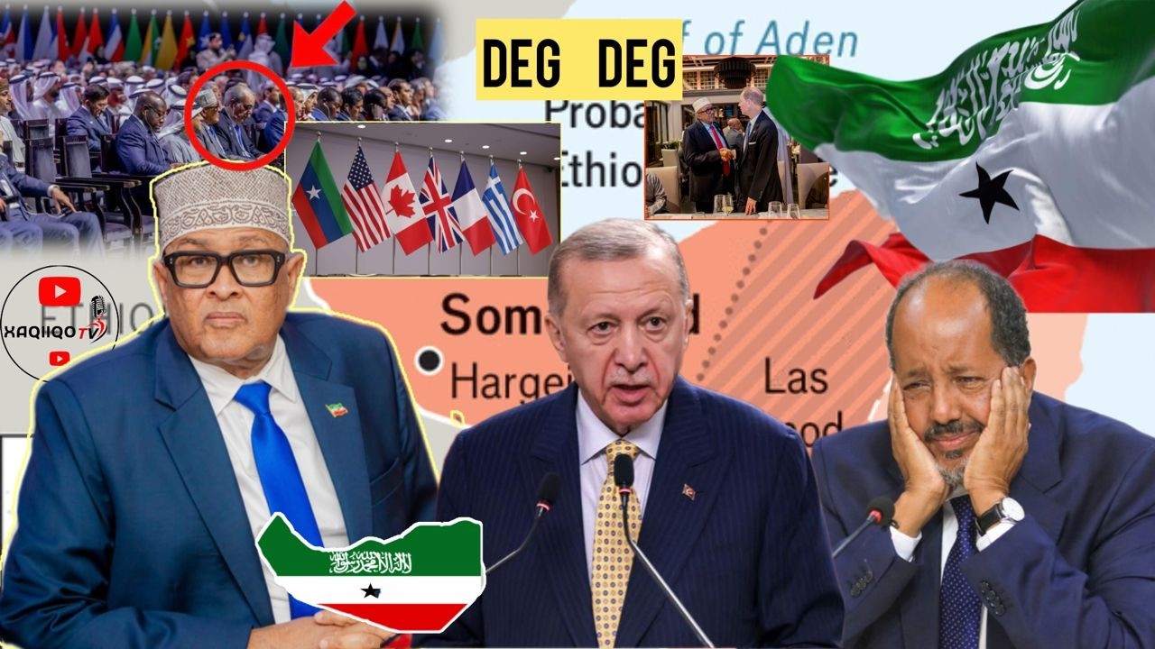 DEGDEG;Ciro o Somaliland ka badbadigey shirqol halis ah, iyo Xasan Shekh iyo Ordogan o waji gabax ..