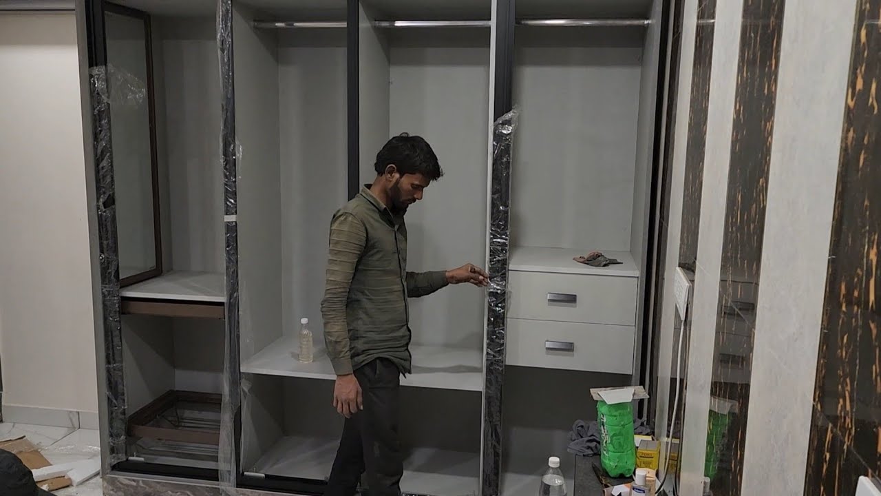 Glass Profile Sliding door fitting कैसे लगाते हैं! How to make glass profile channel doors