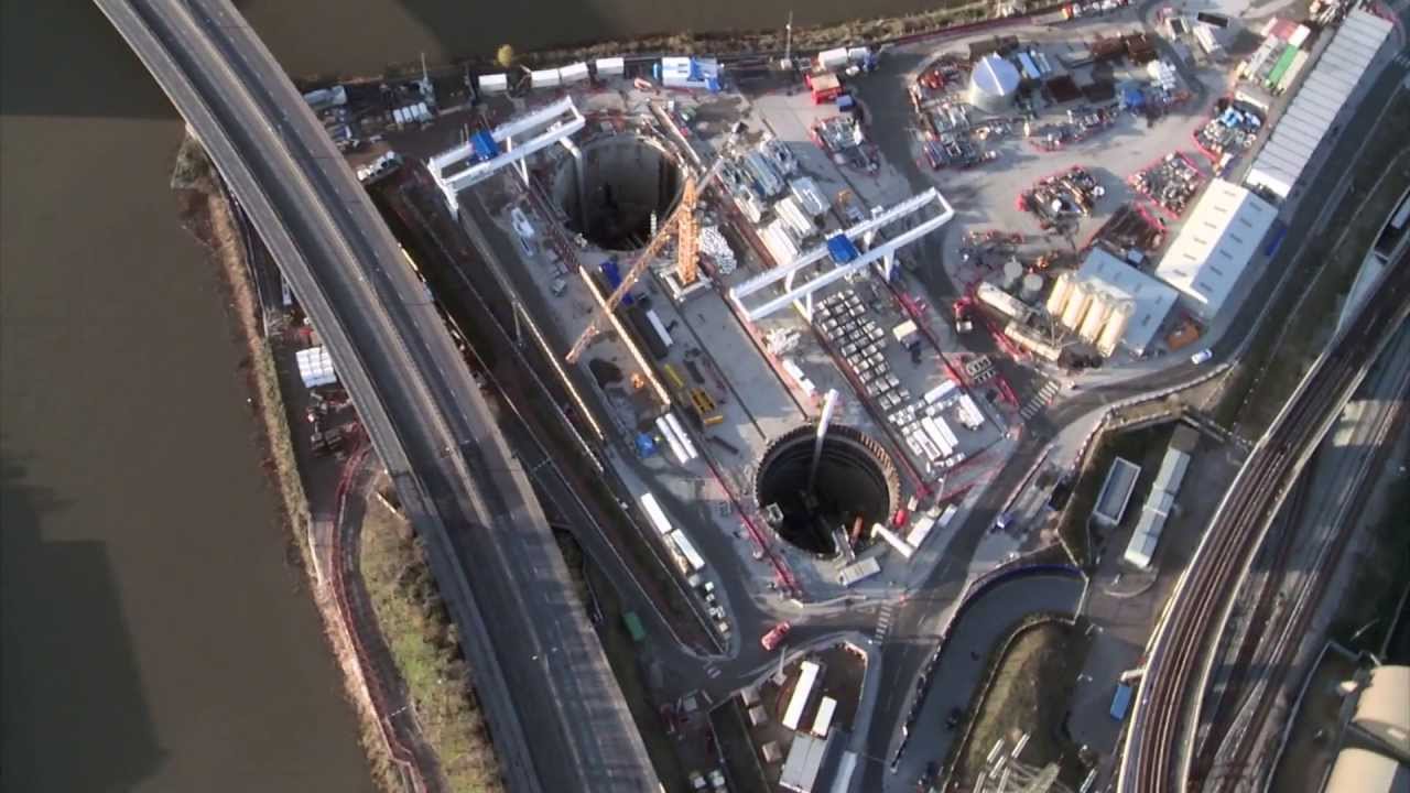 Guided tour of Crossrail's giant tunnelling machines
