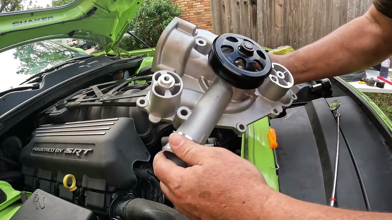 Challenger Water Pump Changeout - SHAKER EDITION!