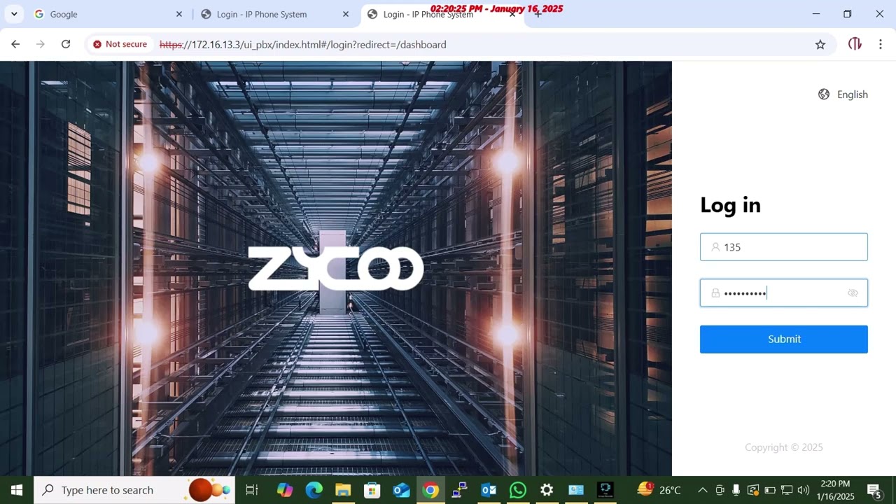Zycoo IP PABX System  Installation & Configuration