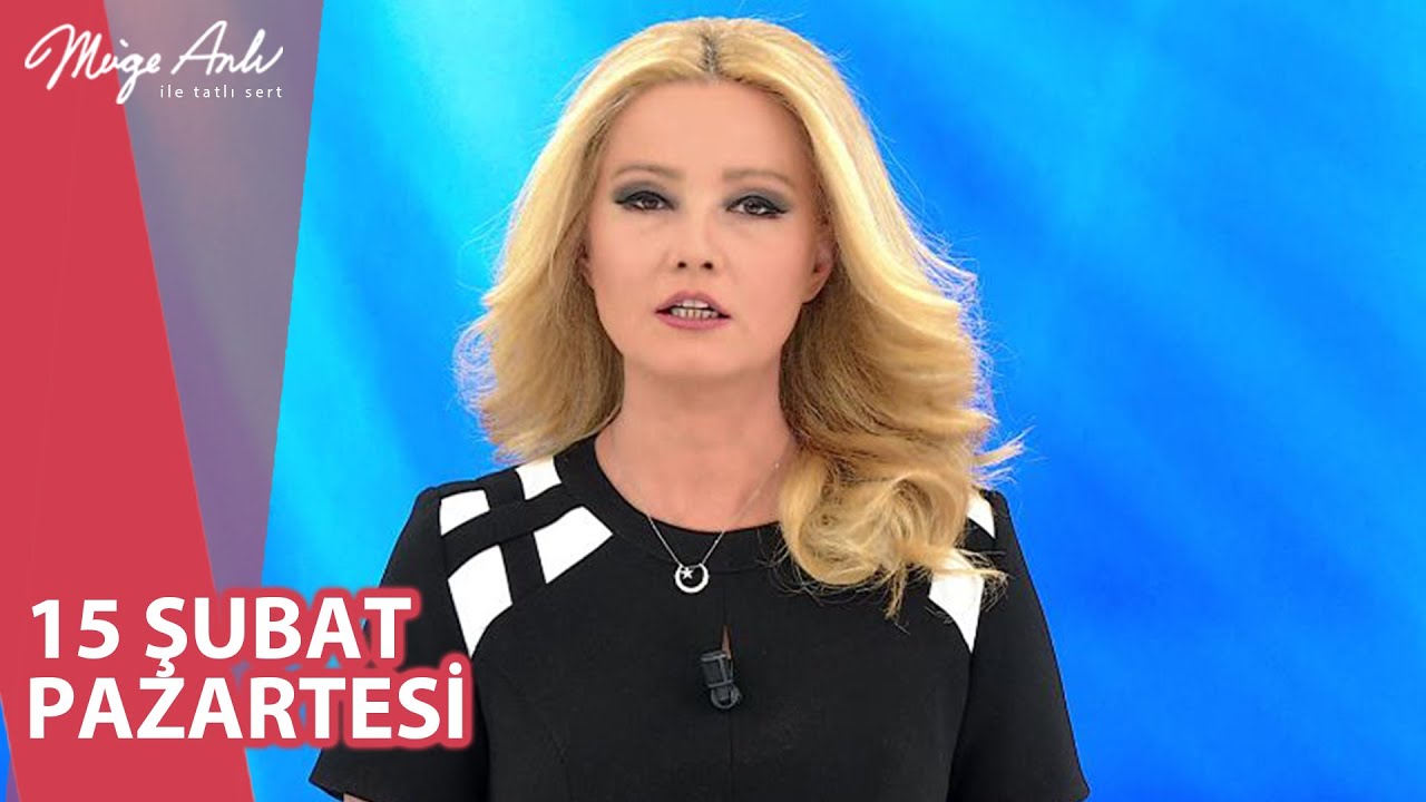 M&uuml;ge Anlı İle Tatlı Sert 15 Şubat 2021