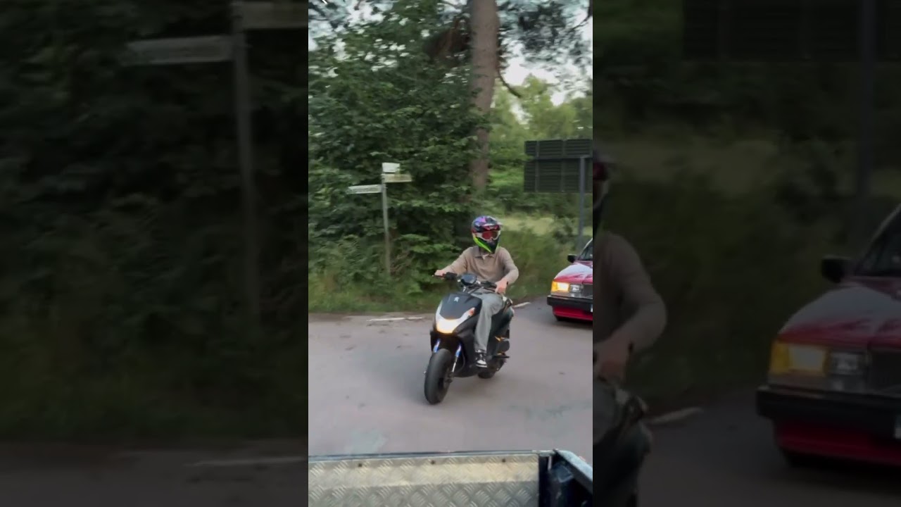 Bakhjul orginal moped (Peugeot streetzone 50cc) #bakhjul #stunt #wheelie #50cc #peugeot #skoovby