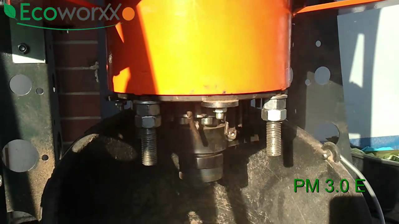 Ecoworxx PelletMaker PM 75 E + PM 3.0E im Jahre 2011