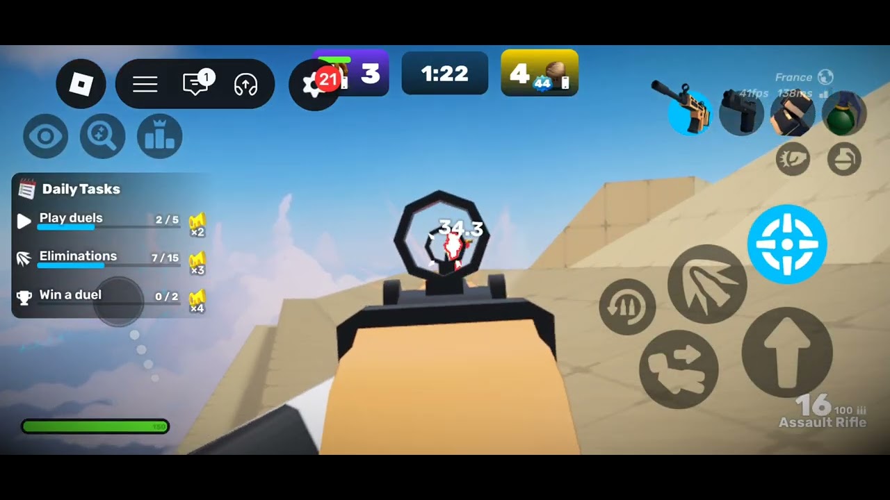 I played rivals for 1 hour (SO SO SORRY FOR NO COMENTARY)