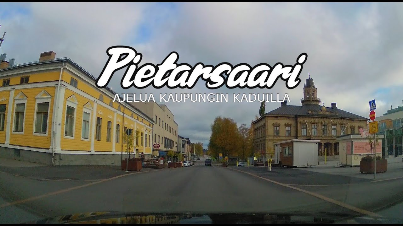 PIETARSAARI, ajelua keskustassa