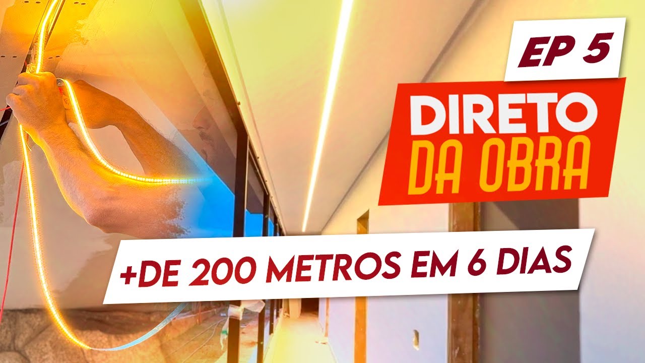 Como MONTAR e INSTALAR PERFIL LED + SPOTS de ALTO PADRÃO! 🤩😎