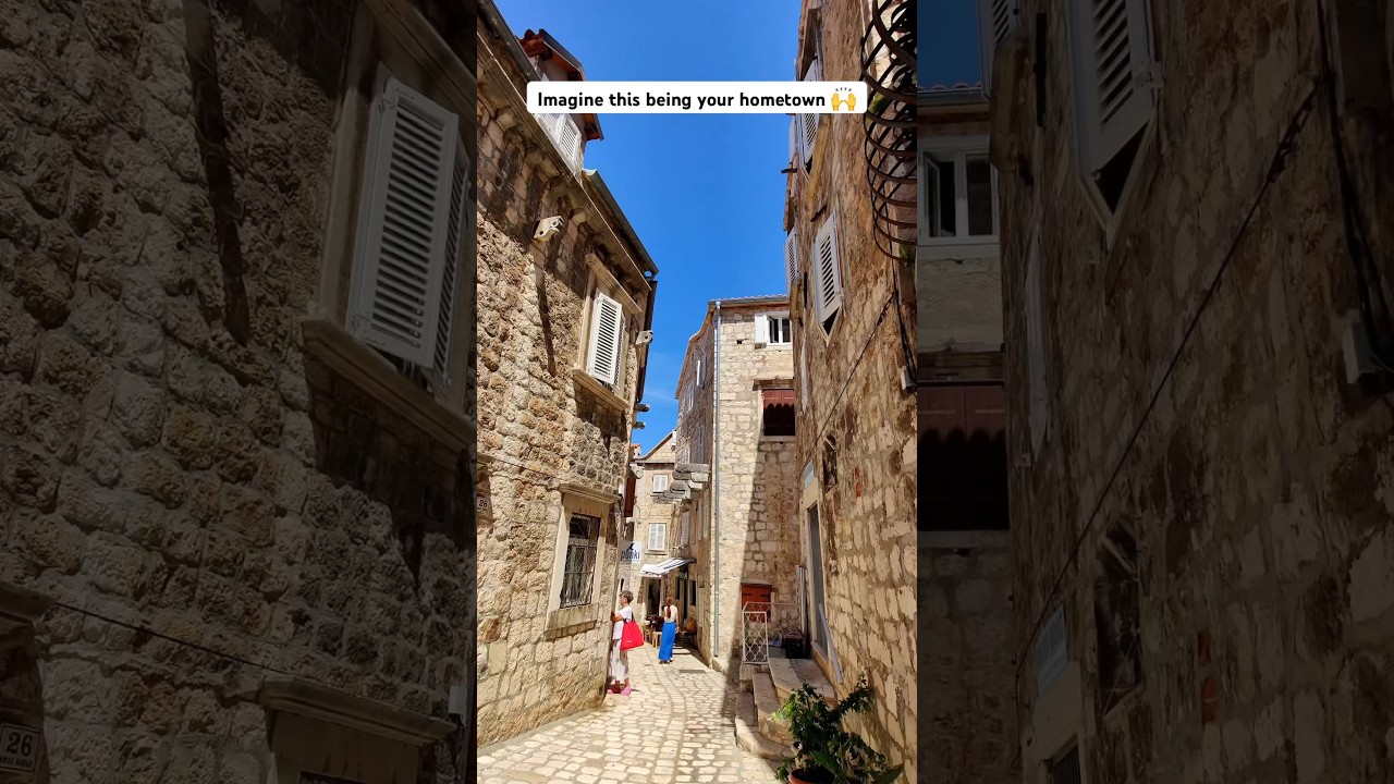The town of Hvar in Croatia 🇭🇷 | most beautiful places in Europe | must visit #croatia