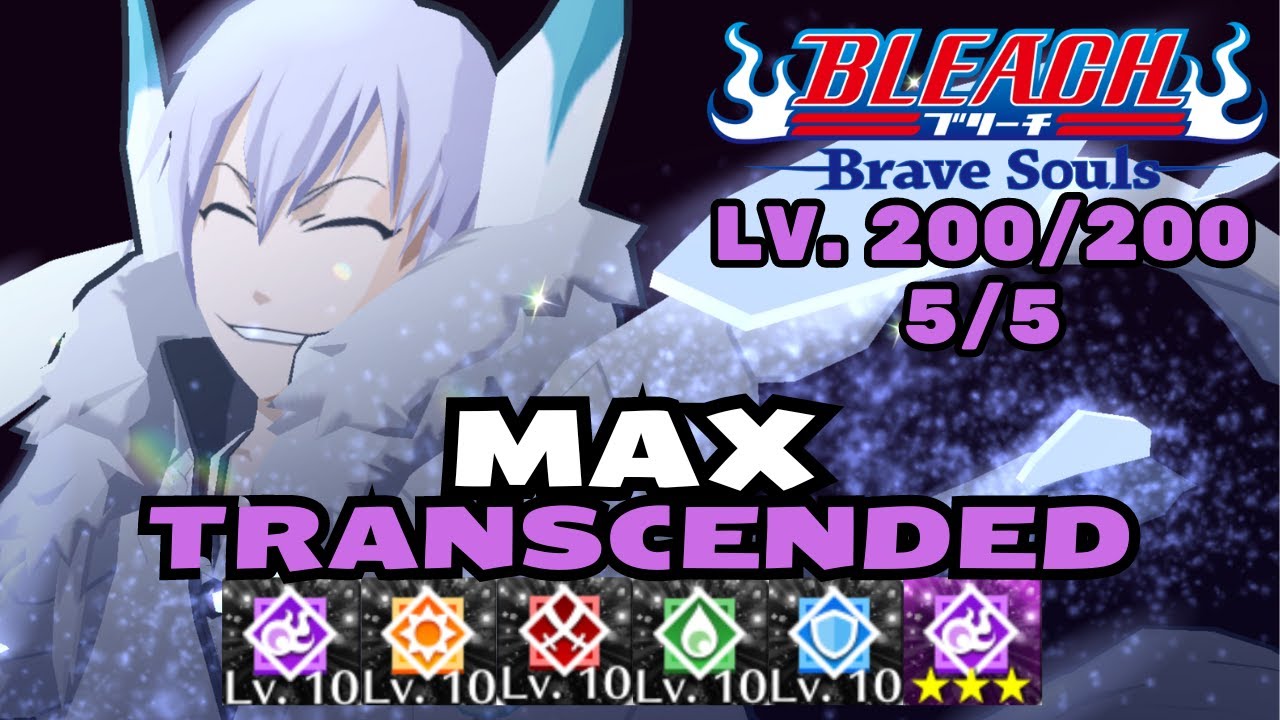 BEYOND BANKAI SAFWY GIN MAX TRANSCENDED SHOWCASE! Bleach: Brave Souls