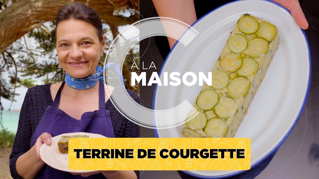 Recette de la terrine de courgettes au basilic et au parmesan