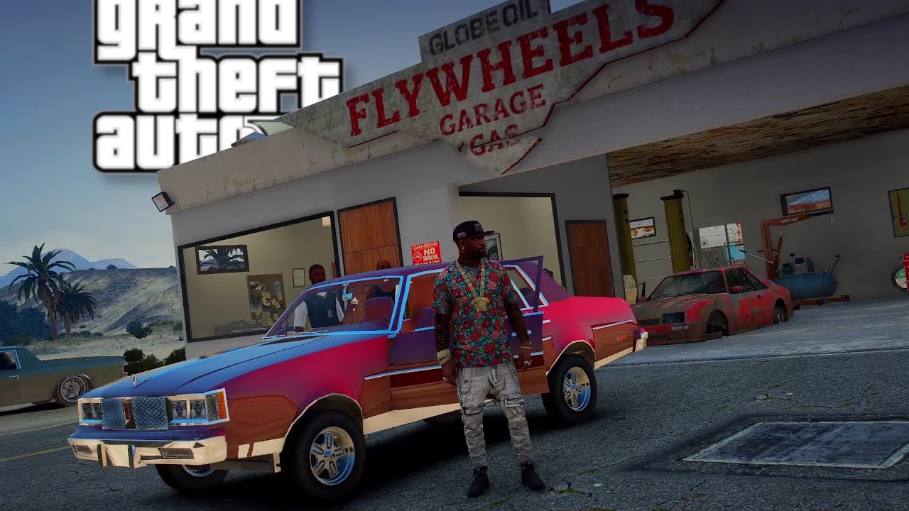 GTA 5 | BROKE TO BILLIONAIRE | FLYWHEELS DONK SHOP & 85 4 DOOR PROJECT CUTLASS! | #47