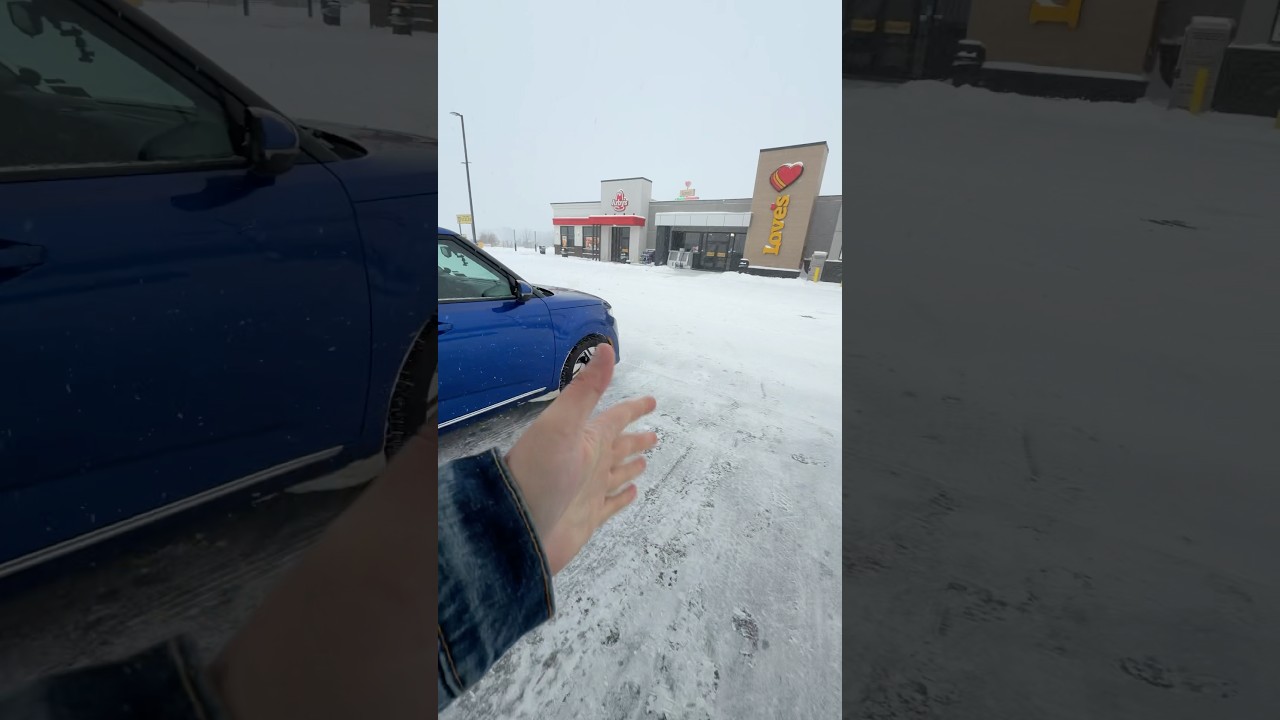 I-70 в снежный шторм сегодня