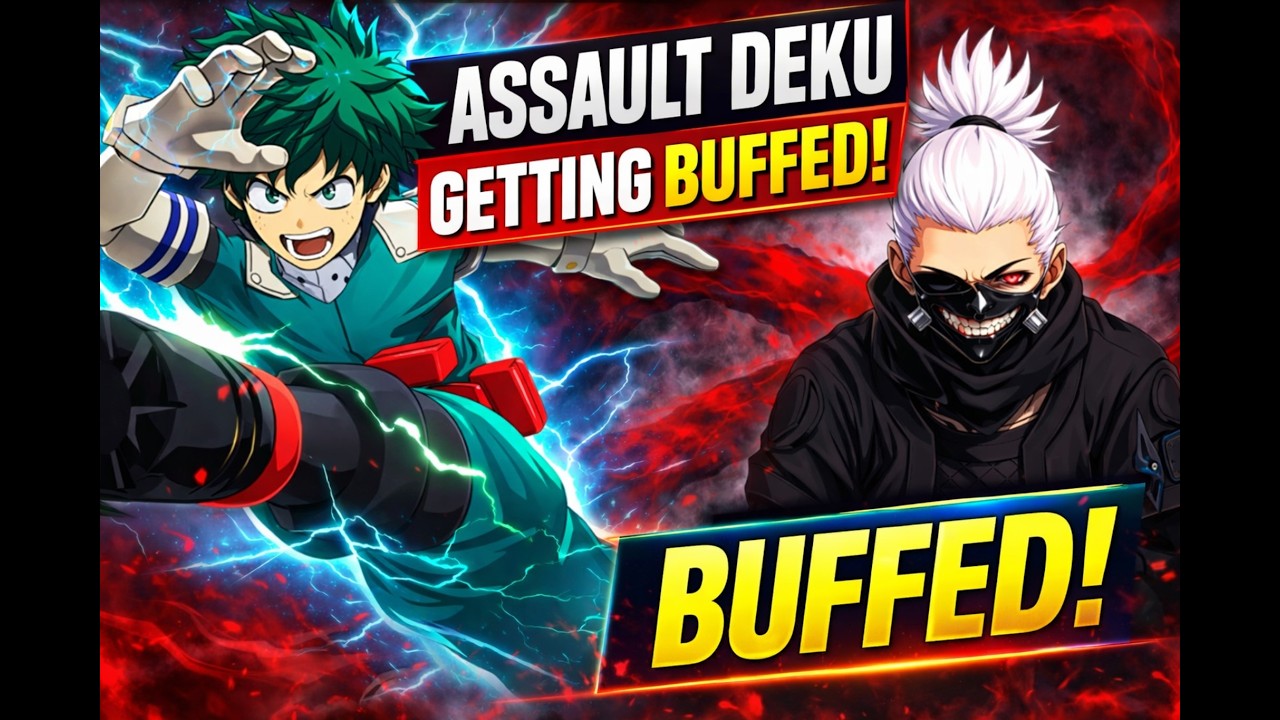Assault Deku Buffs Incoming! Is He About To Be Broken?