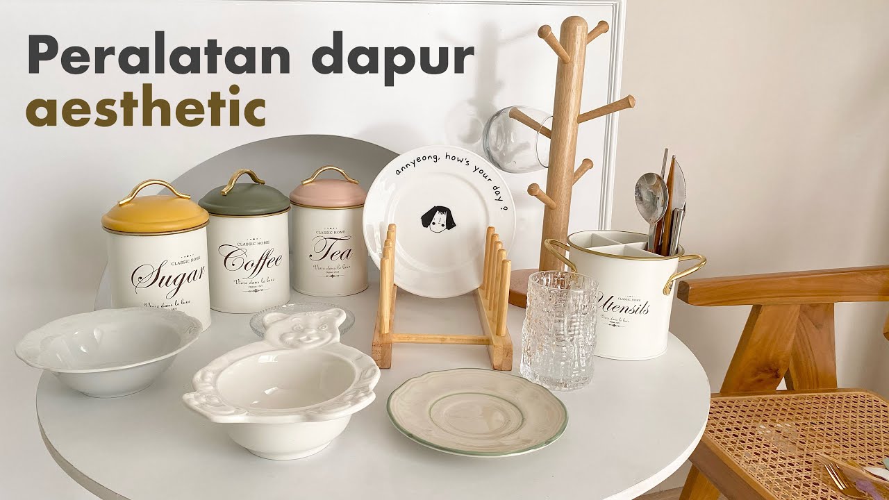 SHOPEE HAUL peralatan dapur aesthetic! Mulai dari 7ribuan aja!! 😍🍸🍹