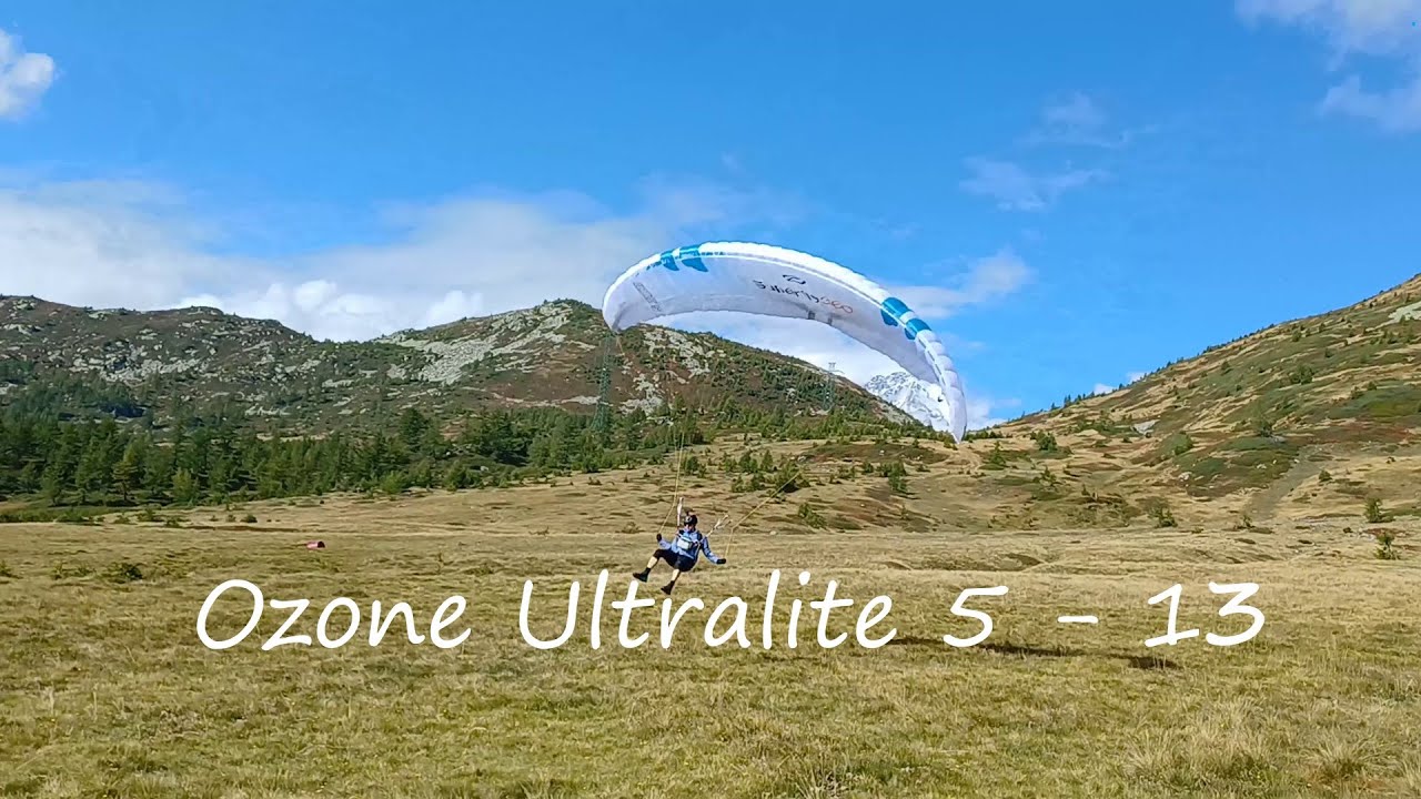 Ozone Ultralite 5 - 13  (test flying)