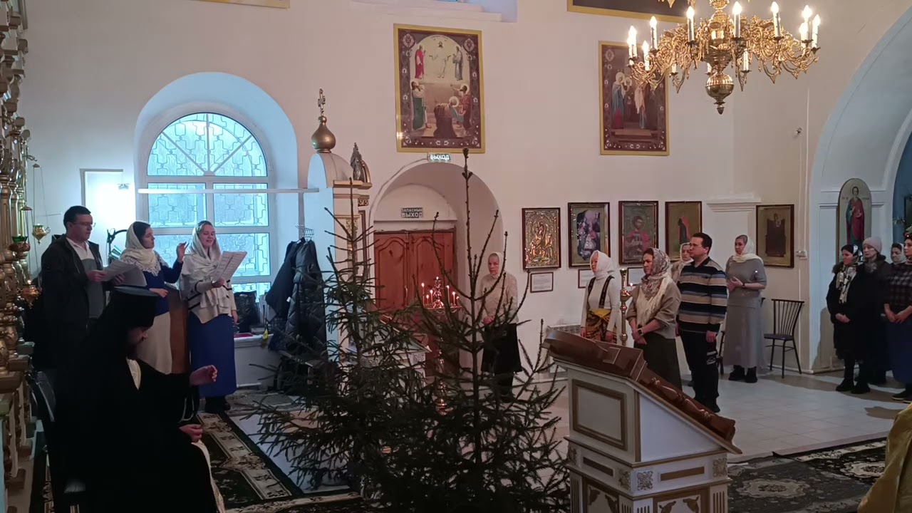 Праздничный мини концерт на Рождество Христова 