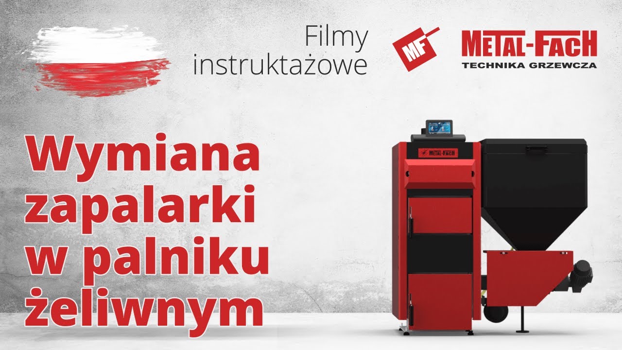 Wymiana zapalarki w palniku żeliwnym