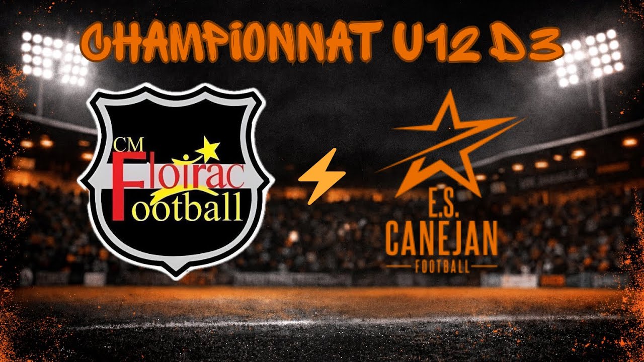 Résumé - U12 CM Floirac vs ES Canejan