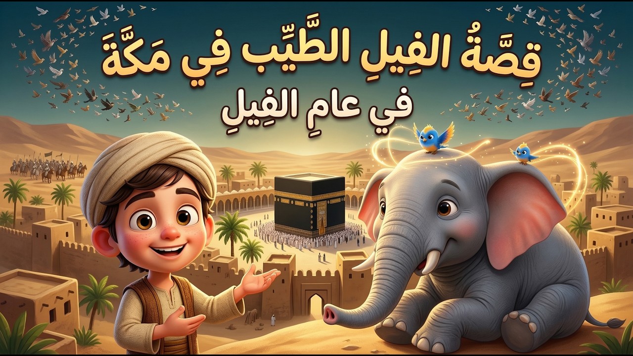 كيف حمى الله الكعبة من جيش الفيل؟ قصة مبسطة للأطفال