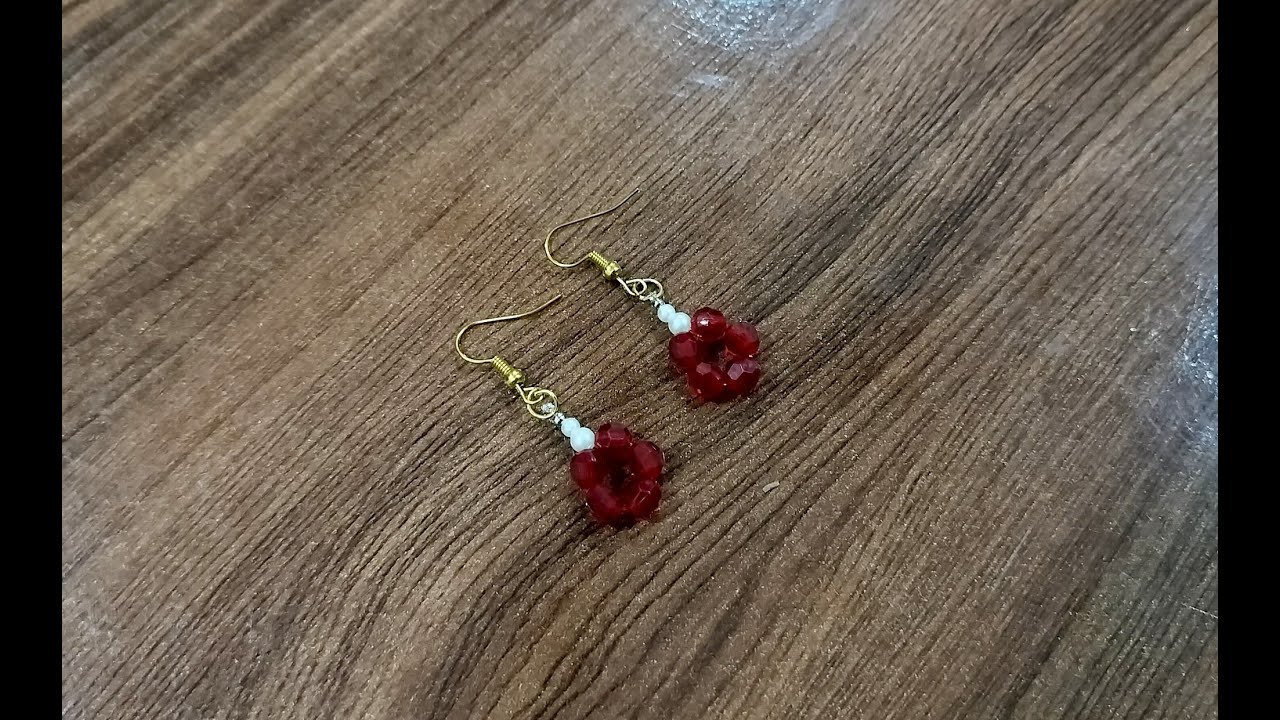 Beaded Earrings DIY | Colorful & Cute Handmade Designs 🫰🩷