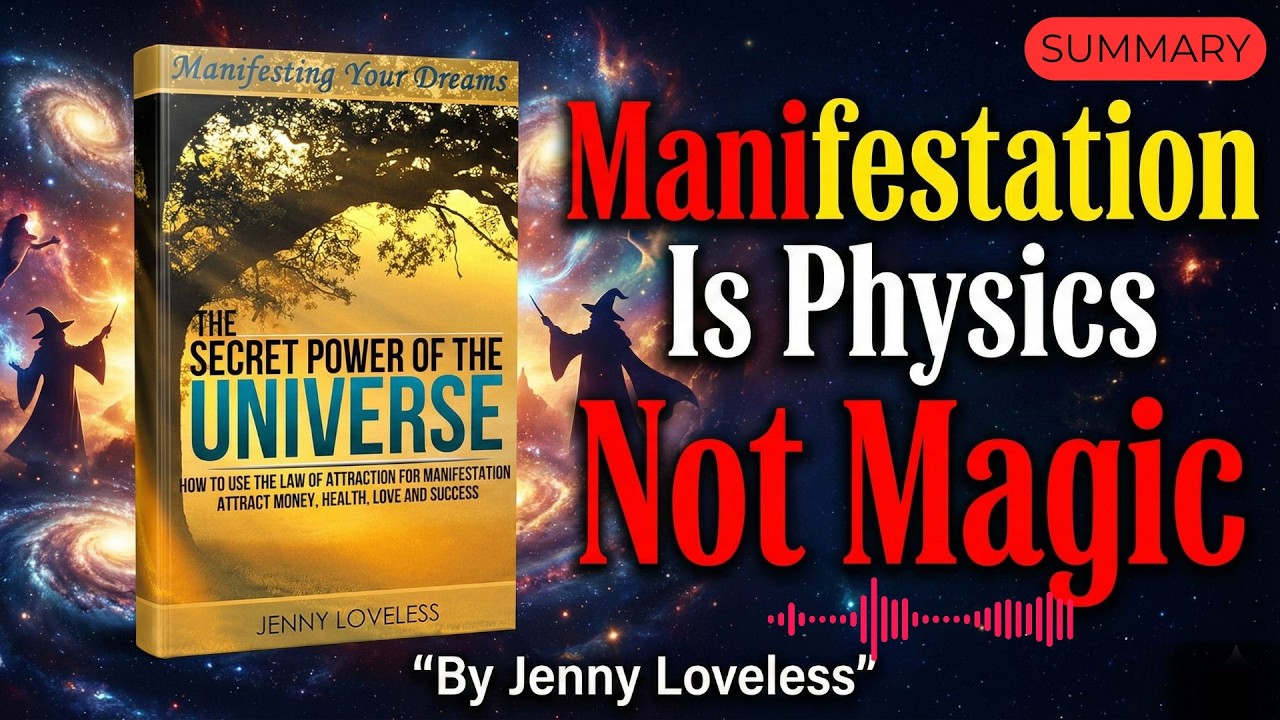 Manifestation Is Physics Not Magic 🔥The Secret Power Of The Universe Summary🔥By Jenny Loveless