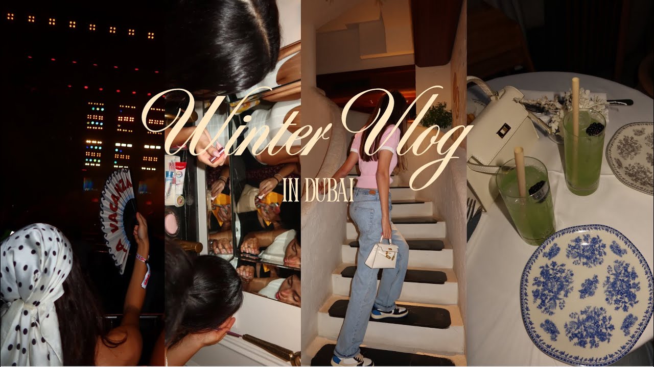 Winter vlog in Dubai | Miguel concert, sole festival, bday vlog
