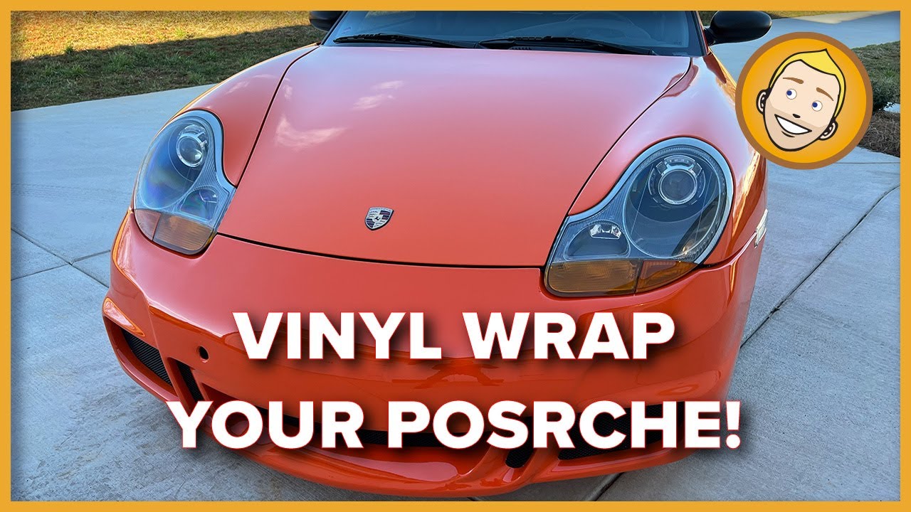 How to VINYL WRAP a Porsche Boxster
