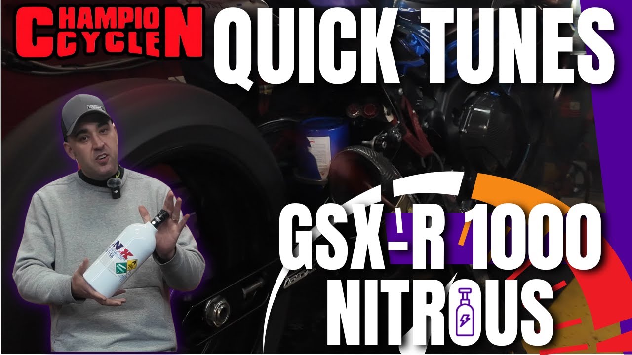 GSXR100 NITROUS VS NO NITROUS