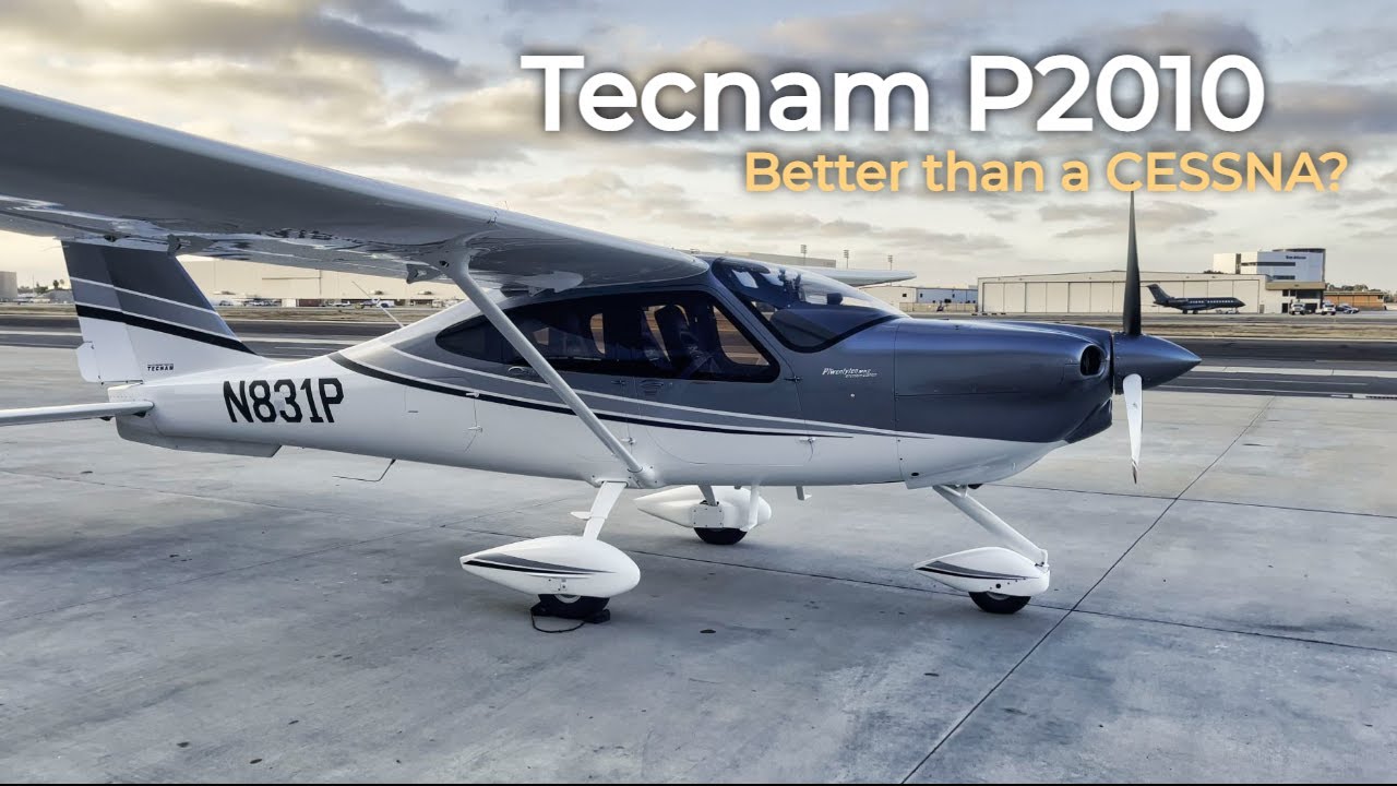 #50 Обзор Tecnam P2010 MkII (215 л.с.) 2022 года — настоящий конкурент Cessna?