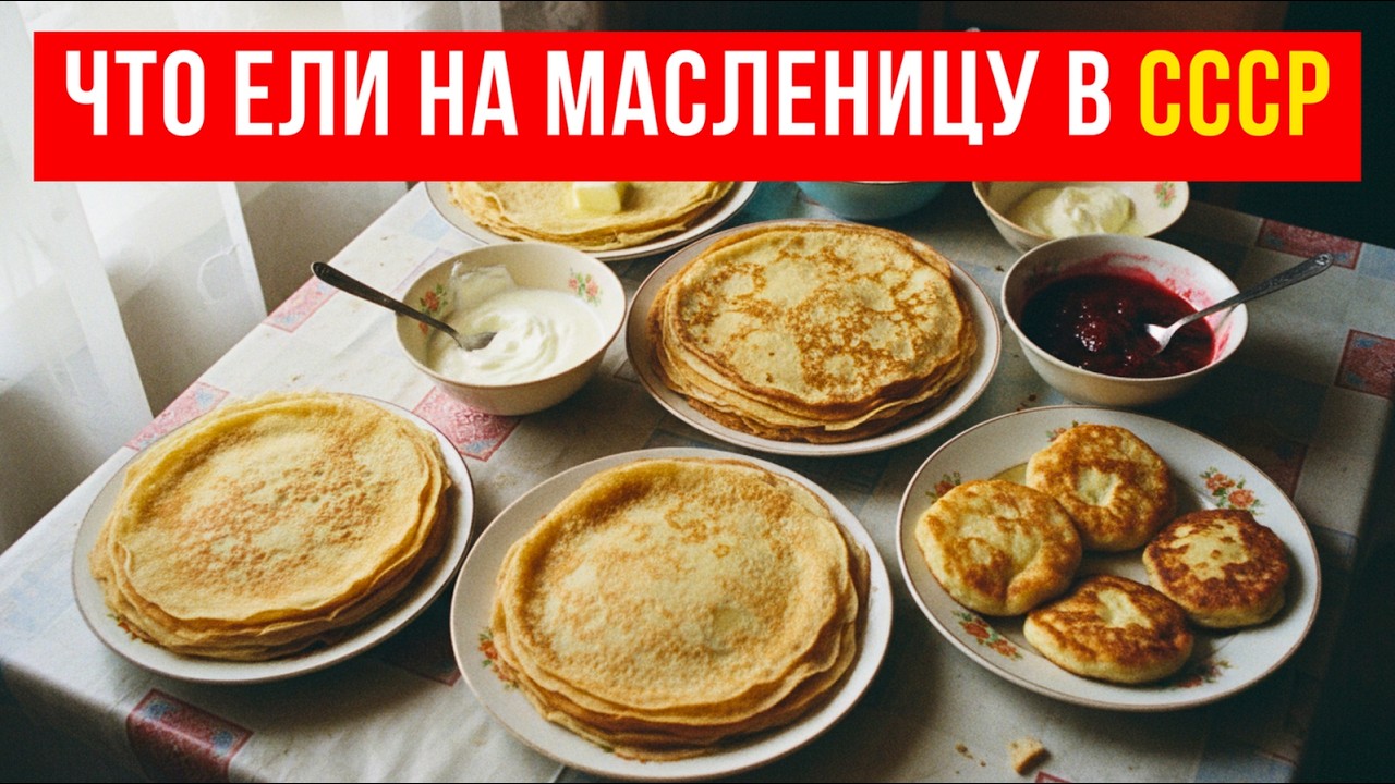 Блины и Масленица в СССР: 6 блюд, о которых забыли