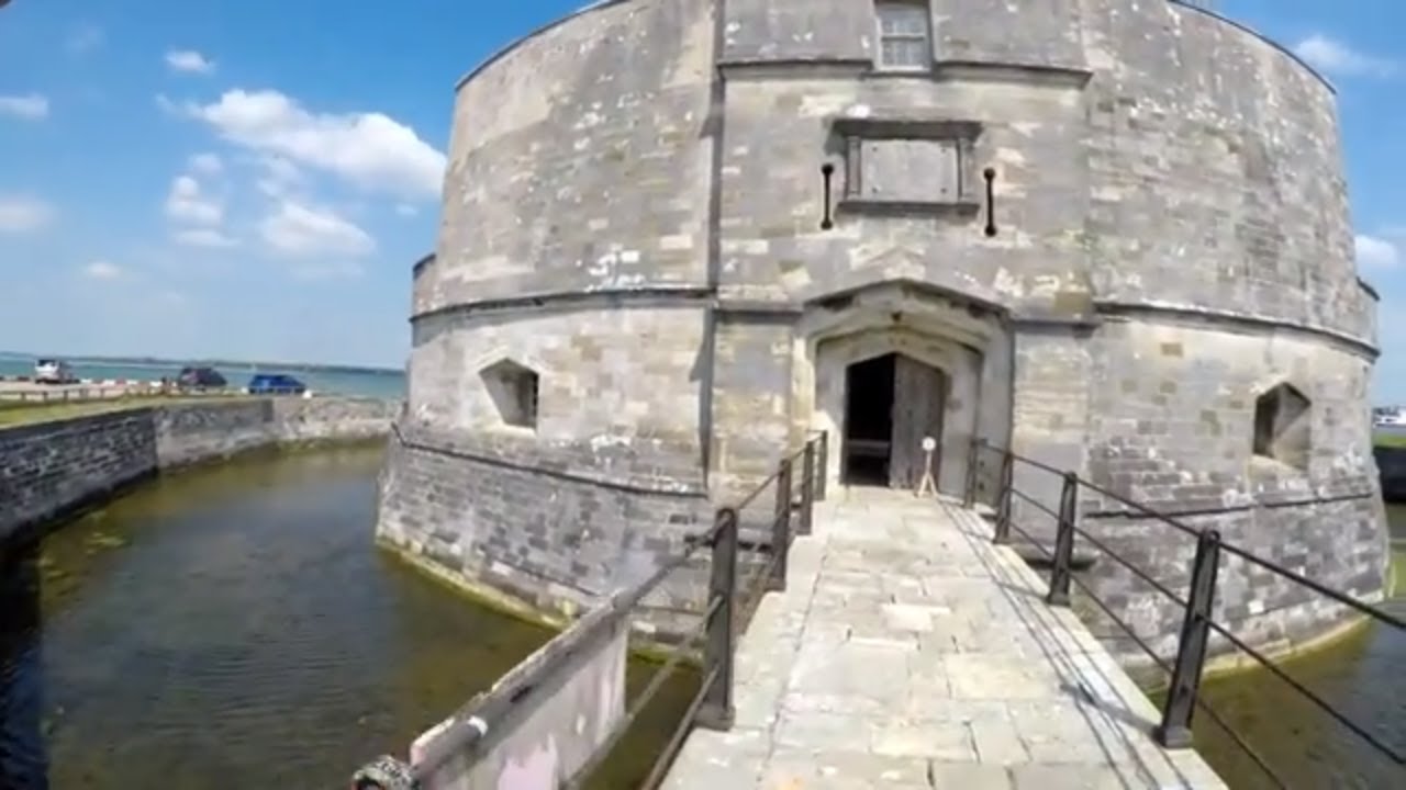 Calshot Castle Hampshire | walk through tour | 4k